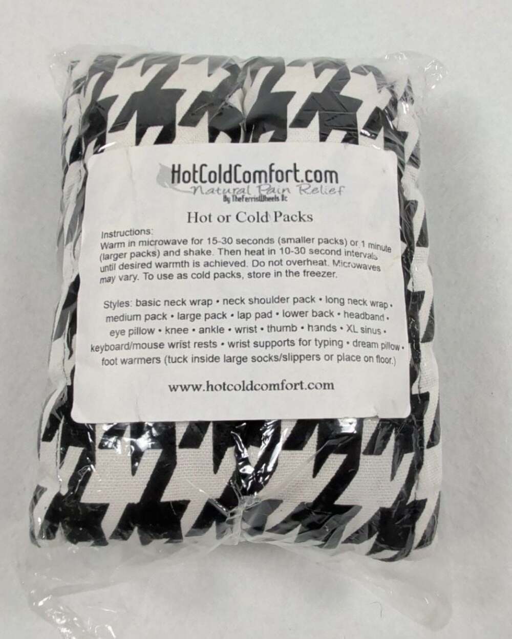 Houndstooth Hot or Cold Pack